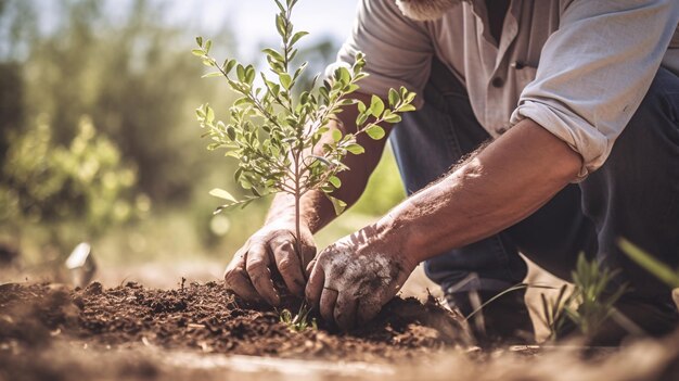 Jardineiro comunitário promove a produção local de alimentos e a restauração do habitat, a sustentabilidade e o envolvimento da comunidade