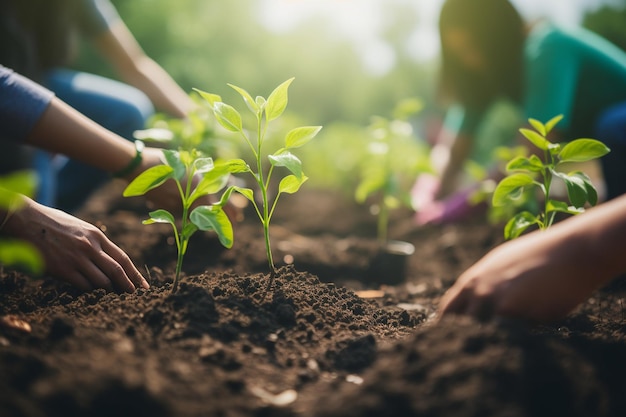 Jardinería comunitaria Inteligencia artificial generativa