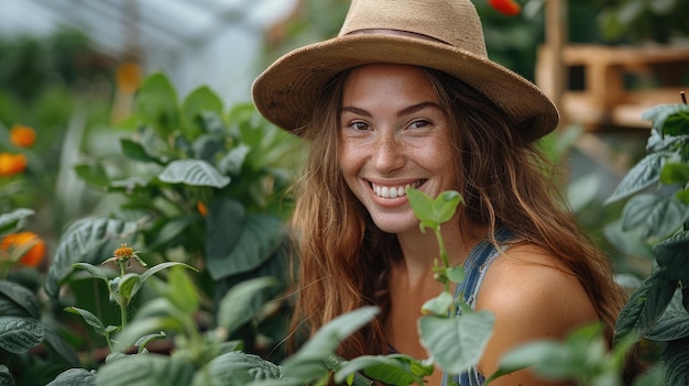 Foto jardinería nutrir la naturaleza belleza y generosidad cultivar espacios verdes para la relajación y el sustento fomentar una conexión más profunda con la tierra y promover el bienestar a través de la alegría de crecer