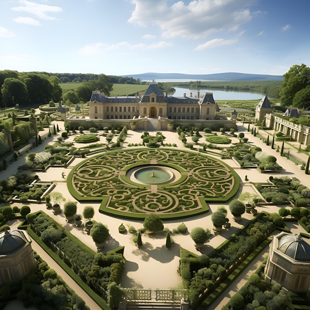 Los jardines del castillo de Versalles