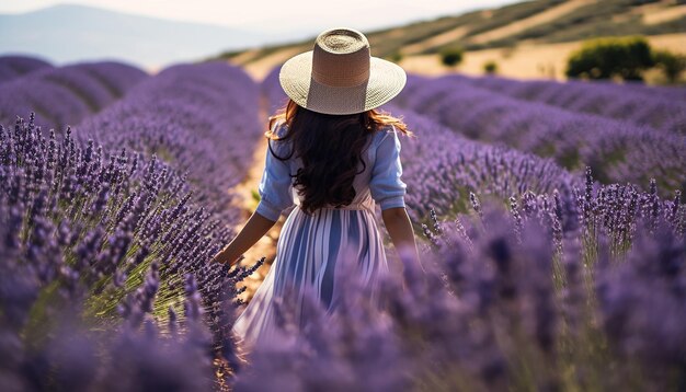 Jardines de lavanda en la provincia de Burdur, Turquía