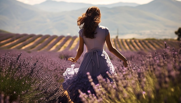 Jardines de lavanda en la provincia de Burdur, Turquía