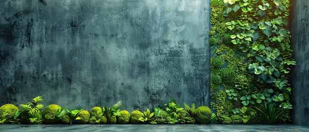 Jardines verticales en la arquitectura Edificios ecológicos Construcción verde