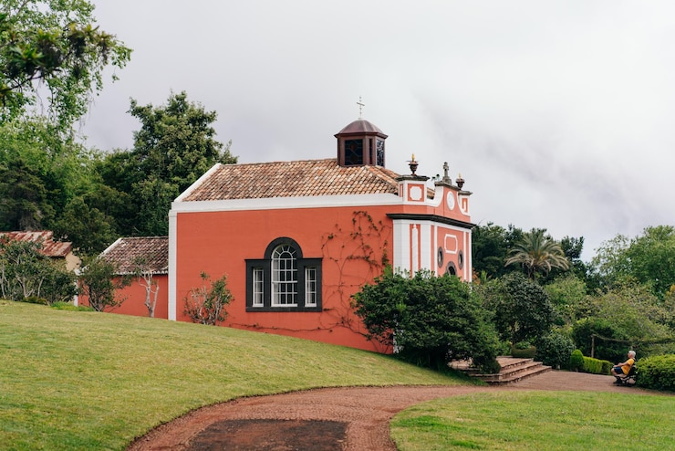 Foto jardins de palheiro, na madeira, portugal