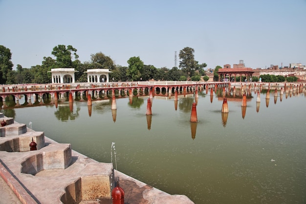 Jardins de Shalamar na província de Lahore Punjab, Paquistão