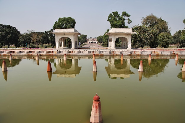 Jardins de Shalamar na província de Lahore Punjab, Paquistão