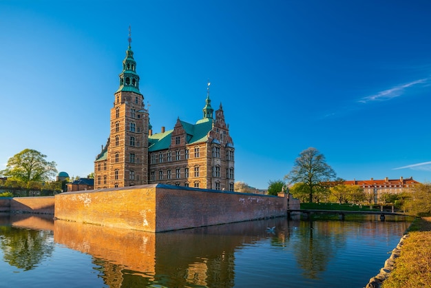 Jardins do Castelo de Rosenborg em Copenhague, Dinamarca