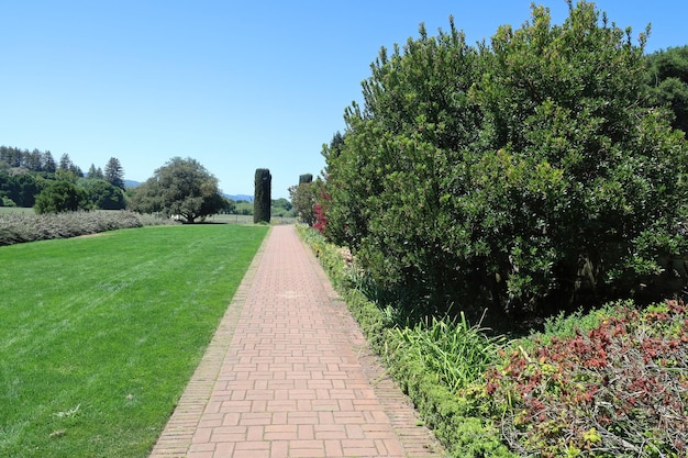 Jardins e edifícios em Filoli