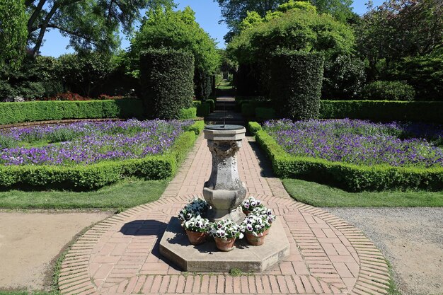 Jardins e edifícios em Filoli