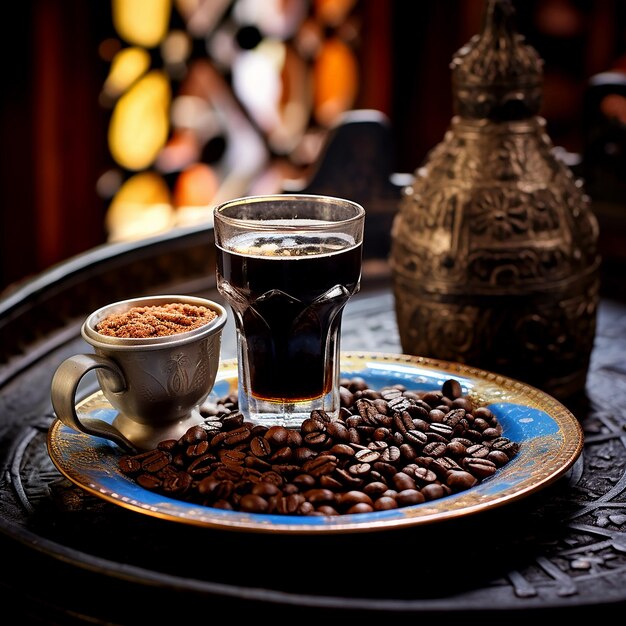 Foto jayaaccgpt caf touba caf touba ist ein traditioneller kaffee, der ae76f20b6f864c02bdf2e289830b80e8 kopiert wird