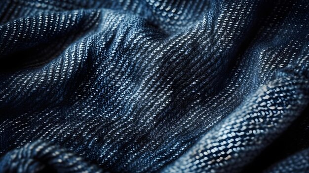 Foto jeans textil textur hintergrund design tapete generative ai