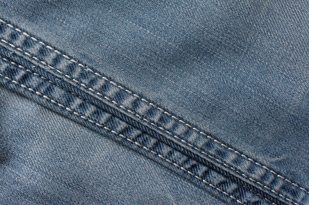 Jeans Textur, Baumwollgewebe. Textilhintergrund