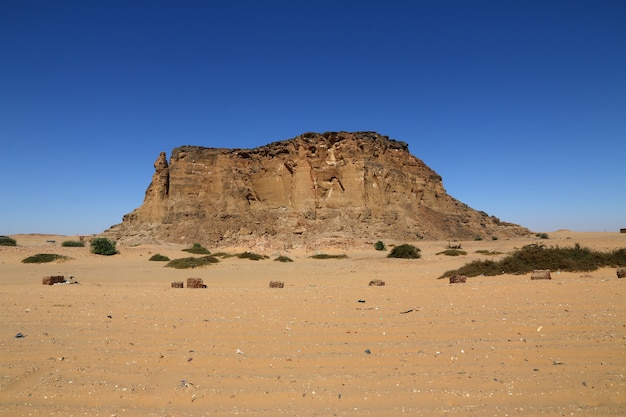 Jebel Barkal es una montaña sagrada en Sudán