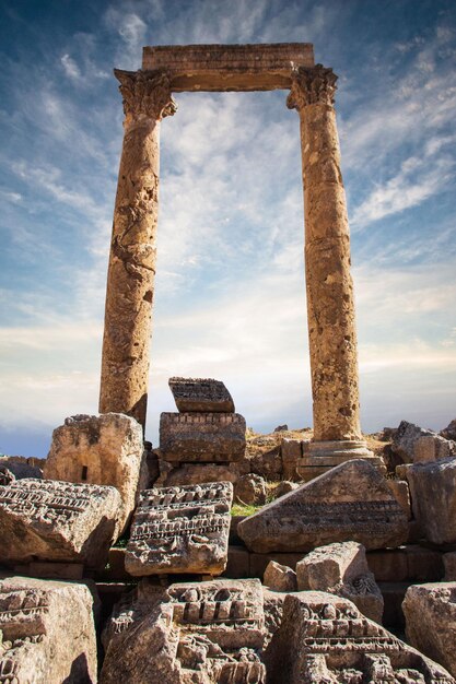 Foto jerash jordanien