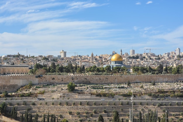 Jerusalem Altstadt mit Ölberg