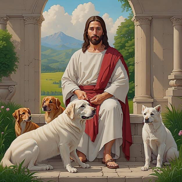 Jesús y los animales