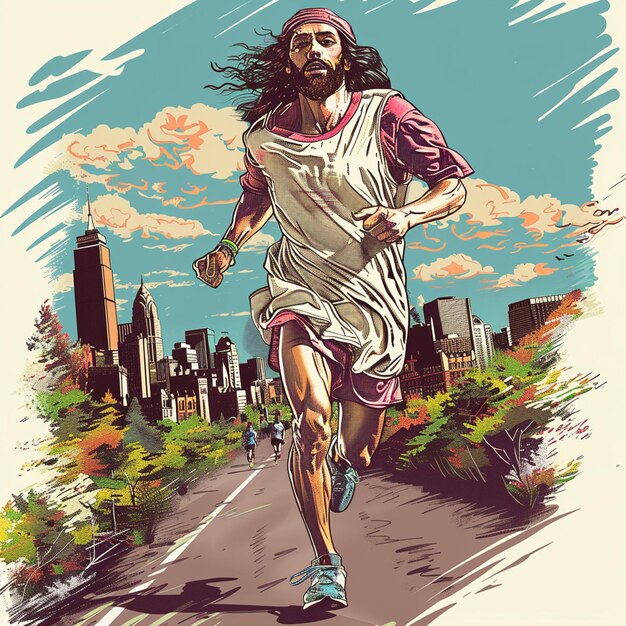 Jesus-Christus-Abenteuer-T-Shirt-Design