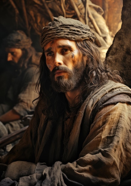 Jesús Cristo retrato cercano Dios catolicismo