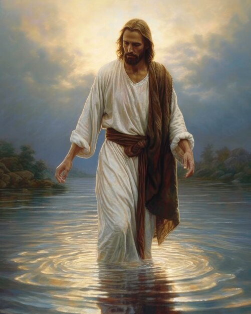 Jesus geht auf dem Wasser