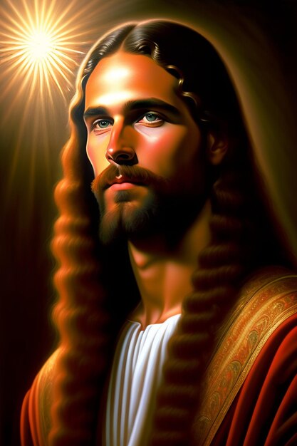 Jesus gratuito foto realista Jesus é cristão