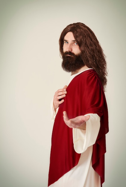 Jesus von Nazareth, der dir eine helfende Hand reicht