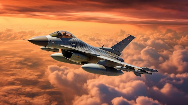 jet de combate F-16