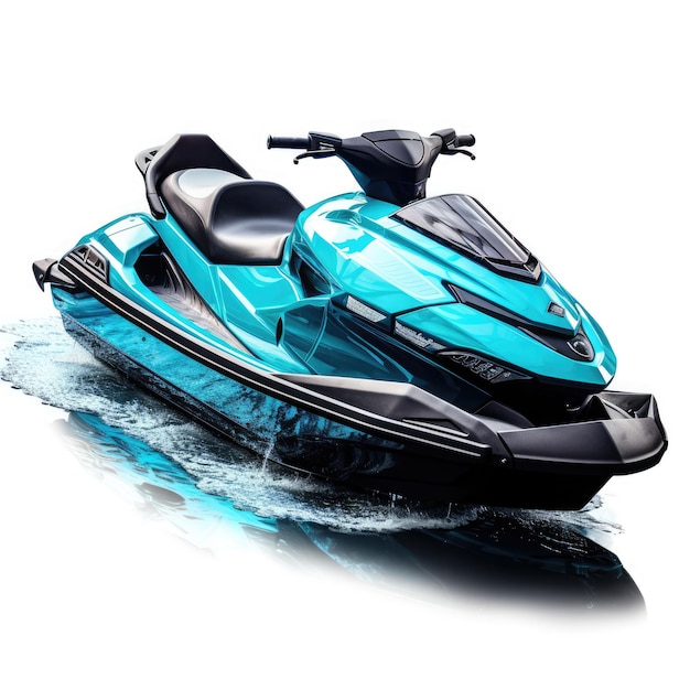 Jet ski Isolado em fundo branco