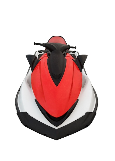 Jet ski isolado no branco