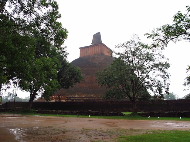Jethawanaramaya Stupa in Anuradhapura, Sri Lanka