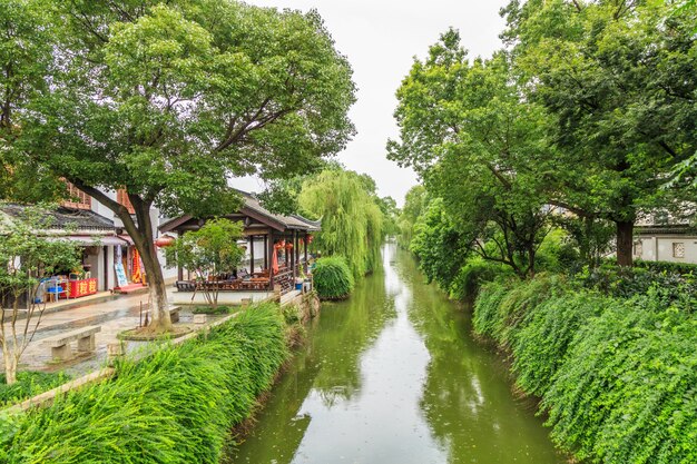 Jiangnan Water Village Suzhou alte Stadt Straße