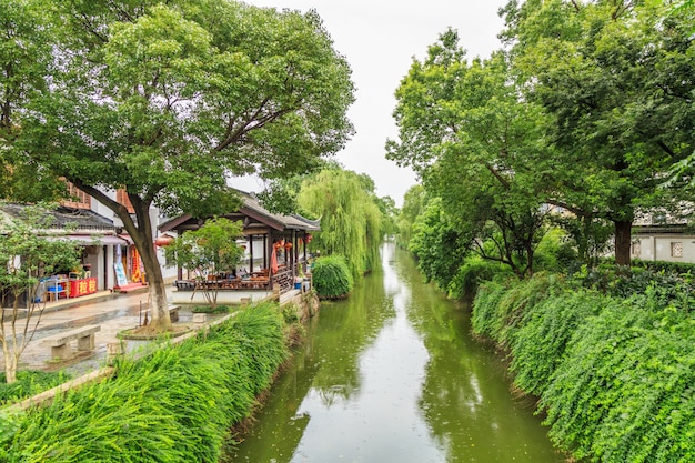 Jiangnan Water Village Suzhou Ancient Town Street