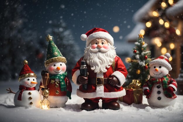 Foto jingles alegres e alegria festiva celebrando o dia de natal com amor e risadas