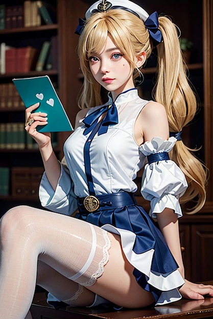 JK ropa cosplay juego de rol traje de moda estilo loli hermosa niña fondo de papel tapiz