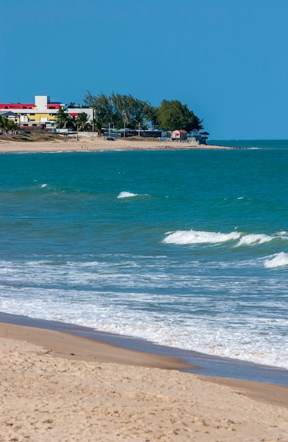 Joao Pessoa Paraiba Brasil Bessa beach en la tarde