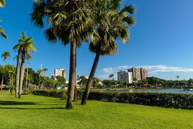 Joao Pessoa Paraiba Brasilien Lagune von Solon de Lucena Park