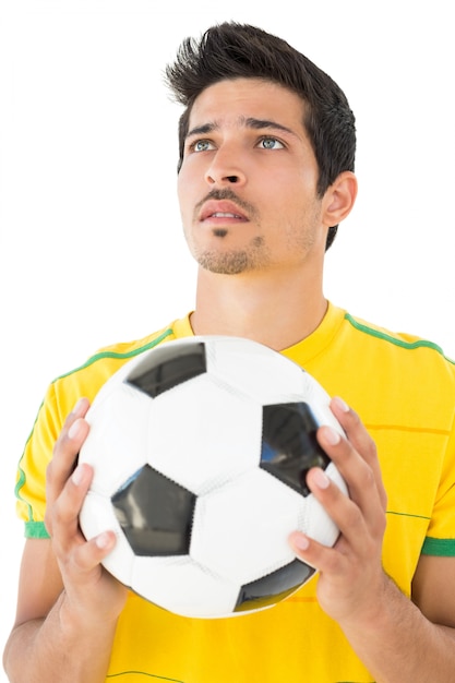 Jogador de futebol bonito