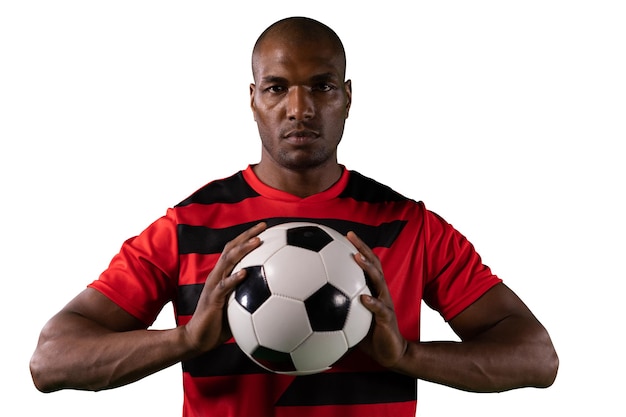 Jogador de Futebol Focado