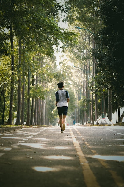 Joggen zur Stärkung der Immunität