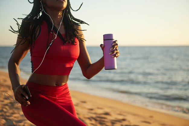 Jogging fit Frau