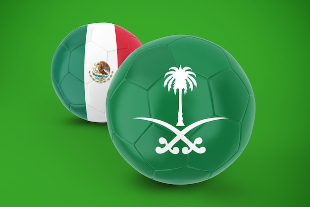 Jogo Arábia Saudita x México