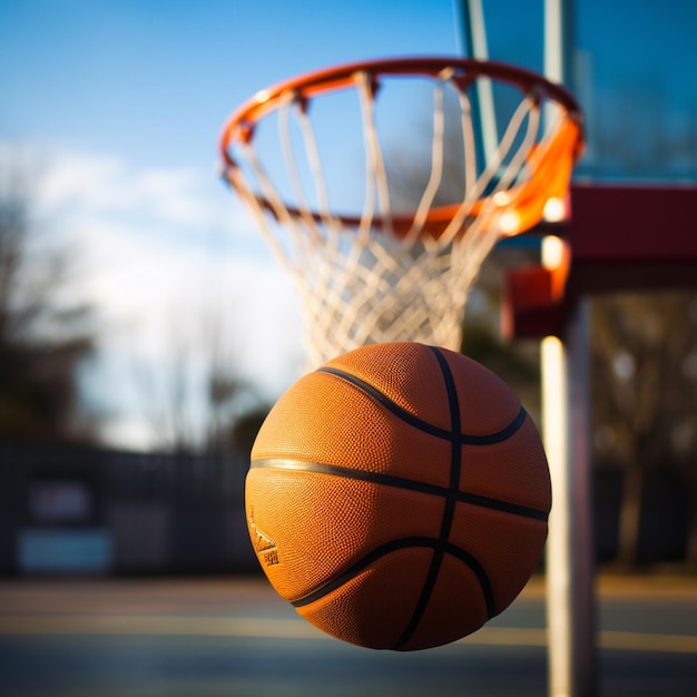 Foto jogo de basquete e jogadores hd 8k papel de parede imagem fotográfica de estoque