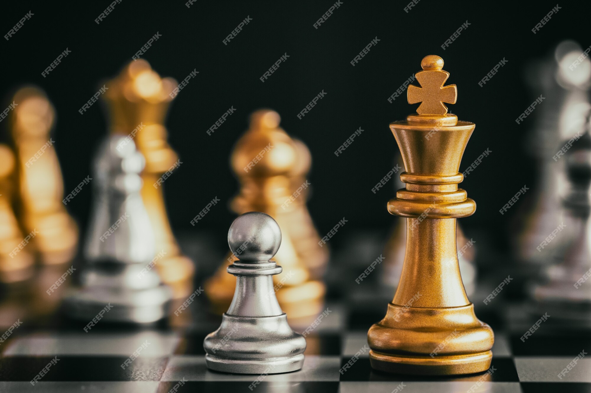 A Formação Estratégica Do Negócio No Rei Do Jogo De Xadrez é Checkmate  Imagem de Stock - Imagem de entretenimento, desafio: 98498453