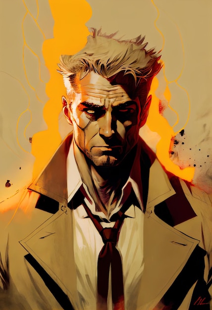 John Constantine Porträt eines dunklen Antihelden