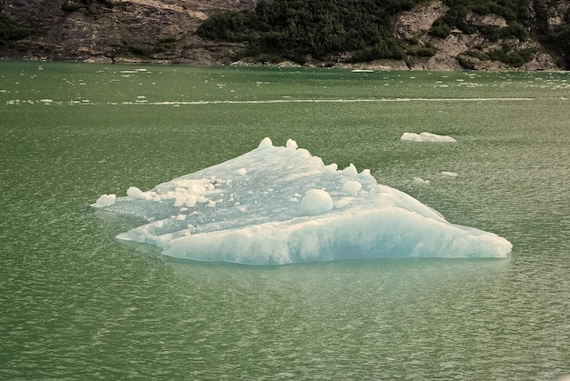 Johns-Hopkins-Gletscher mit blauem Eis im Gletscher Alaska