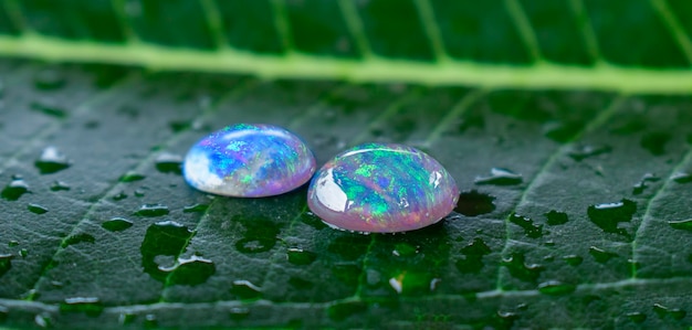 Joia opala é uma gema que tem cores lindas rara e cara