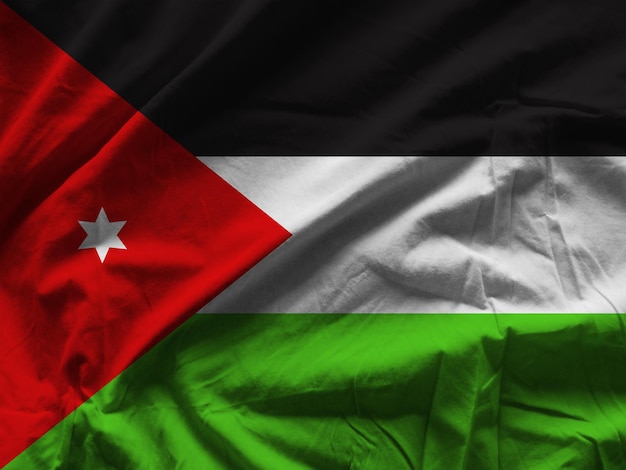 Jordanien-Flagge