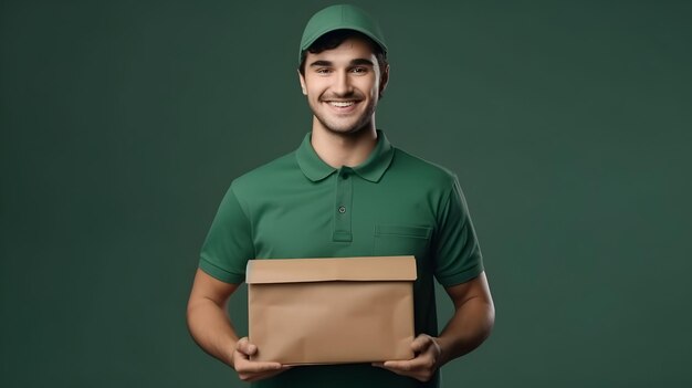 Jornada alegre, entrega de comida com um sorriso