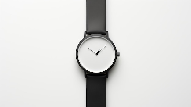 Josser39s relógio minimalista preto e branco Neogeo Minimalismo