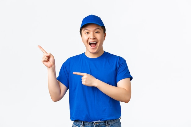 Jovem asiático posando no estúdio