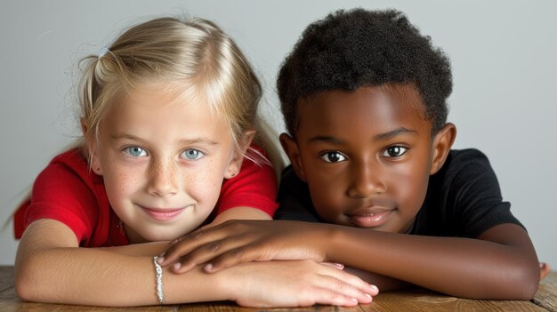 Foto jovem casal divertido dois amigos